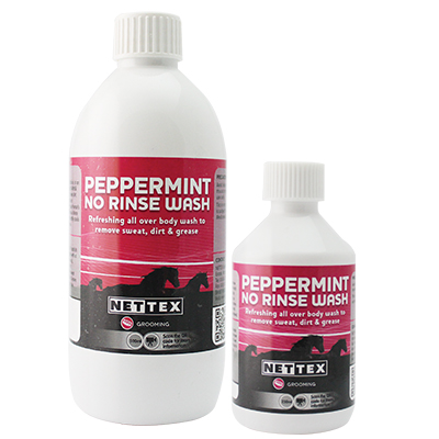 Nettex peppermint no rinse wash