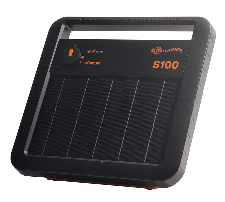 Gallagher S100 solar fence energiser