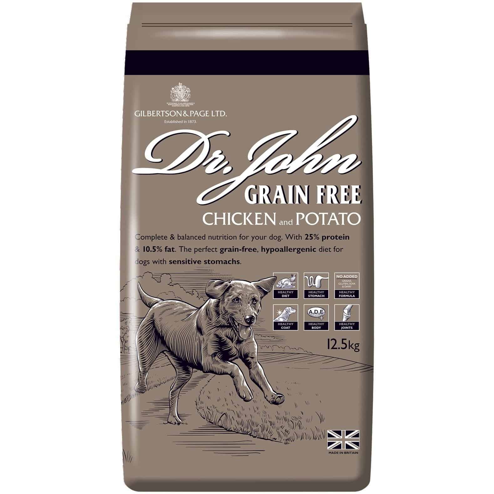 Dr john grain free chicken and potato 12.5kg