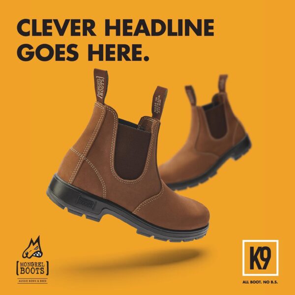 K9 mongrel boots cloudy grey - Image 4